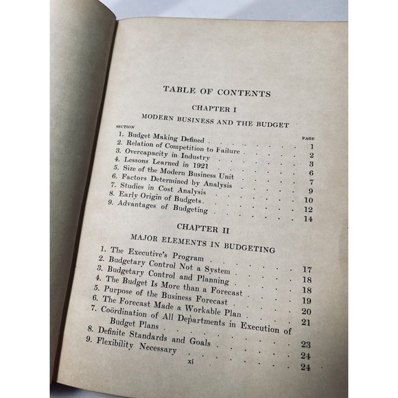 Modern Business Alexander Hamilton Institute Budgetar Control 1930 Vintage Book - Picture 11 of 12